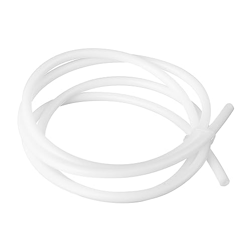 Image of Othmro 1Pcs PTFE Teflon Bowden Tube 3.28ft-3mm ID x 5mm OD-Milky White Connector Tubing for 3D Printer