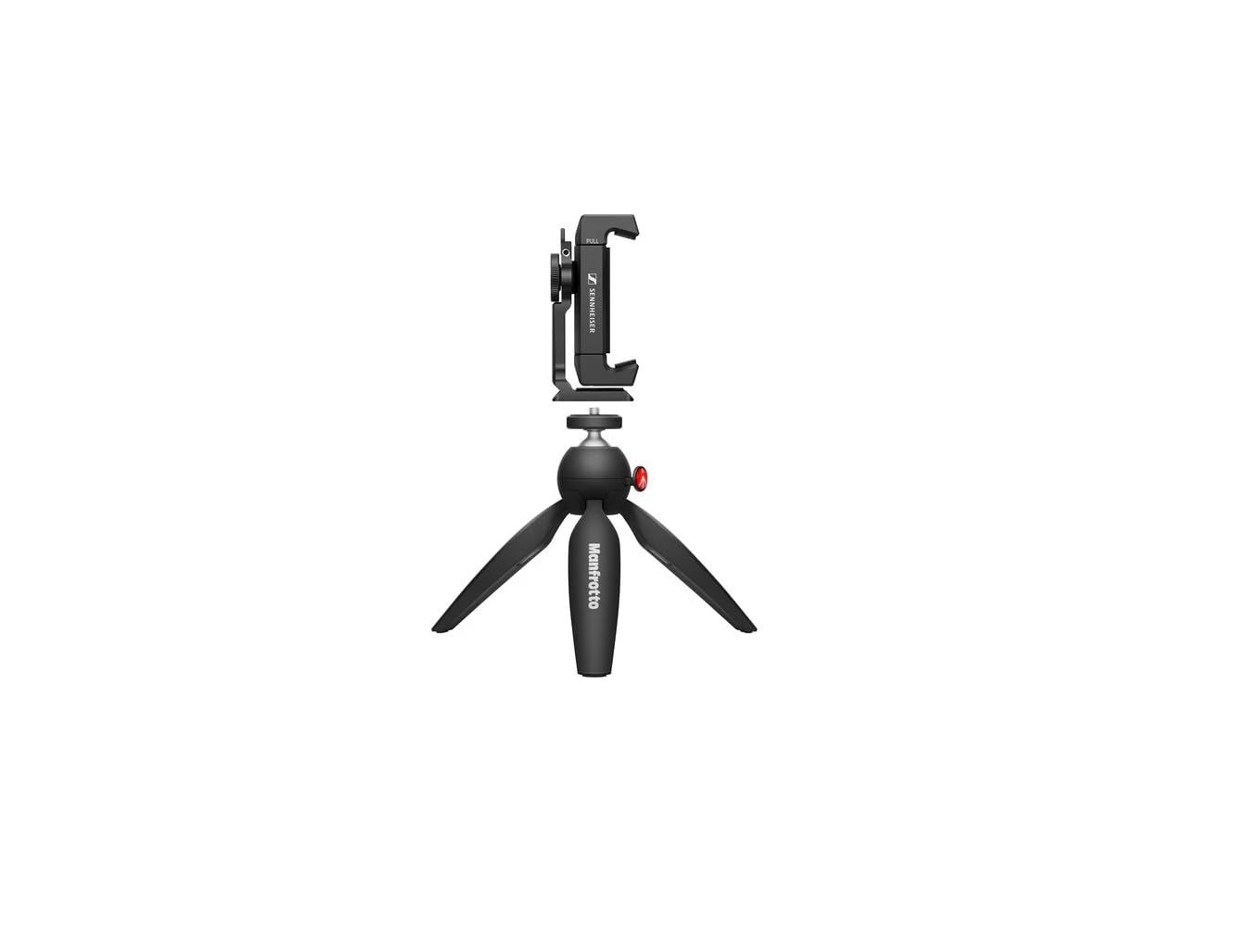 kit registratore mobile sennheiser con tripode mini manfrotto