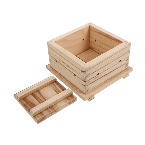 BRIGHTFUFU Homemade Tofu Pressing Mold Kitchen Tofu Water Press Bean Curd Makers for Making Squares