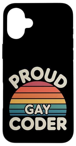 Proud Gay Coder LGBTQ\tgEFAvO}vCh - X}zP[X iPhone 16 Plus p