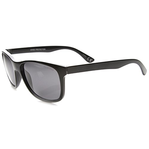 zeroUV Wide Polarized Lens Classic Casual Lifestyle Horn Rimmed Sunglasses 57mm3