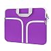 Chromebook Case, HESTECH 11.6-12.3 Inch Neoprene Laptop Sleeve Travel Bag with Handle Compatible for Acer Chromebook r11/HP Stream/Samsung Chromebook/MacBook air 11/, Royal Purple