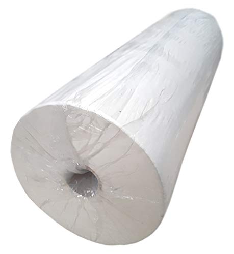 DSTOCK60 - Ärztekrepp - Hygieneunterlage/Liegenabdeckung, 1 Rolle à 300 Blatt - vergleichbar mit 2 Rollen à 150 Blatt, 50 x 38 cm, reine Zellwollwatte