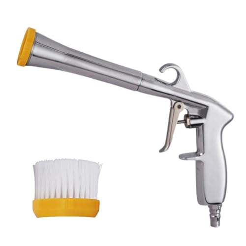 Air Blow guns - Air Blower For caar Detailing | caar Detailing Tools With Nozzle And Dusting Brush | High Pressure caar Detailing Cleaning Tool | Auto Detail Tools For Cleaning caar, Velvet, Furniture