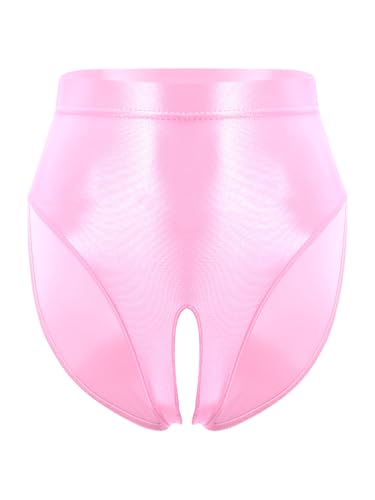 Mens Sissy Panties Silk Shiny Bikini Briefs Shorts Low Waist Stretchy Underwear Swimwear Thongs