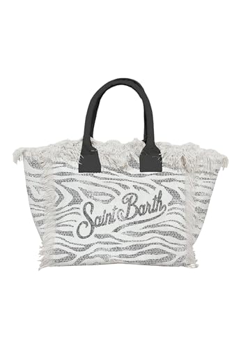 Sac à main femme en coton noir Saint Barth Mc2 Vani001 taille unique