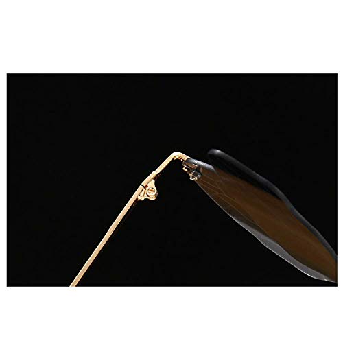 ENTHYI Dragonfly Wing Shape Sunglasses for Women/Men Frameless Irregular Glasses Shades Party Sun Glasses 6