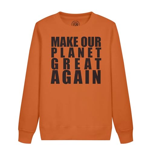Sweatshirt enfant Emmanuel Macron make our planet great again en coton