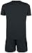 Pesadilla Antes De Navidad Jack Hombre Pijama Negro M, 100% algodón,