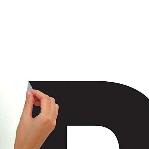 RoomMates RMK3720SCS Do Motivational Chalk/Blackboard Peel and Stick Wall Decals, Black, White, 2 Sheets 9" x 17.375" - Image 3
