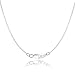 Jewlpire 925 Sterling Silver Chain 0.8mm Box Chain Lobster Claw Clasp - Italian Necklace Chain - Super Thin & Strong - Friendly Price & Quality of Famous Brands 16 Inch