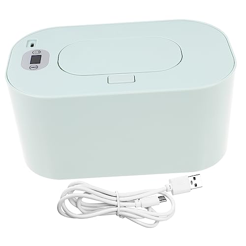 Chauffe-lingettes bébé portable USB vert : maintien chaud résistant maison et voiture