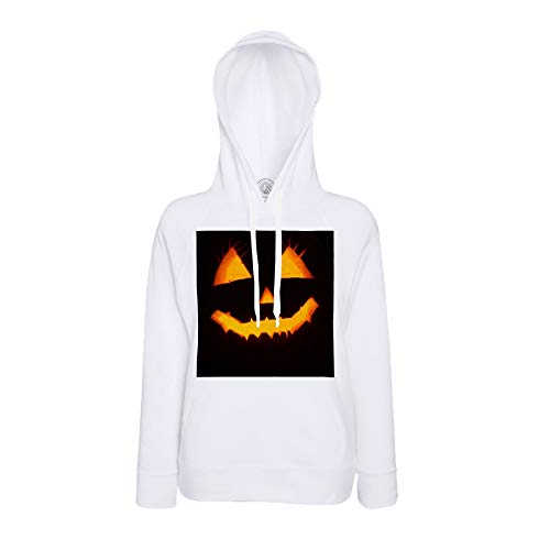 Sweat Halloween citrouille effrayante : sweat-shirt à capuche pour look automnal