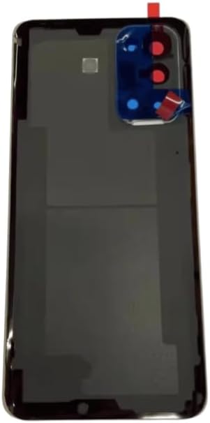 YOOOKOOO Compatible Rear Back Cover for Oppo Reno5 K – Battery Door Housing Replacement Part (Black)