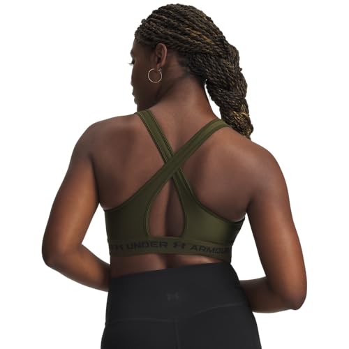 Image of Under Armour Women's Crossback Mid Impact Sports Bra