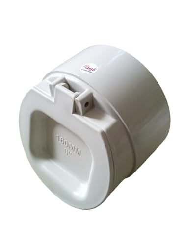 Image of PVC Pipe Fittings - High-Strength Leak-Proof Plumbing Joints for Water Supply, Drainage & Tank Connections - Durable (160mm (6 inch))