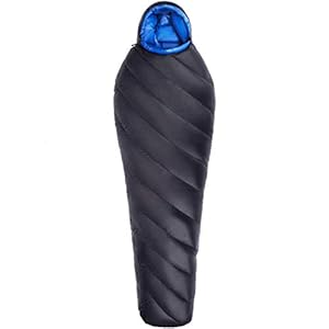 Sleeping Bag, Down Sleeping Bag Winter Adult Outdoor Sports Camping Minus 20-40 Degrees Cold and Warm Goose Down Sleeping Bag