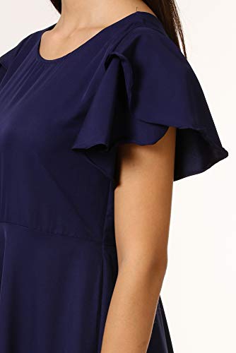 Image of KLOOK Midi Dresses for Women, Beach, Blue - kd34