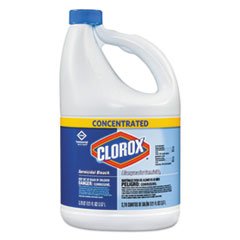 Clorox 30966CT Concentrated Germicidal Bleach Regular 121oz Bottle 3/Carton