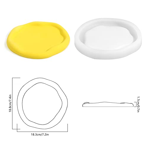 Moule silicone géométrique Terrazzo kit ciment Jesmonite bijoux SH0729
