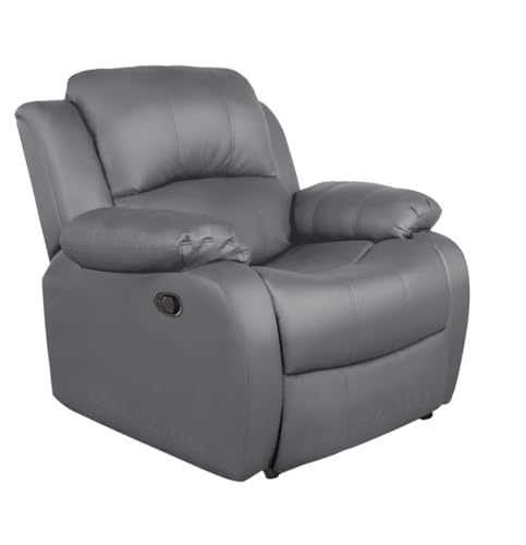 Image of Amey Era Recliner Sofa 1 Seater 1R Manual Grey