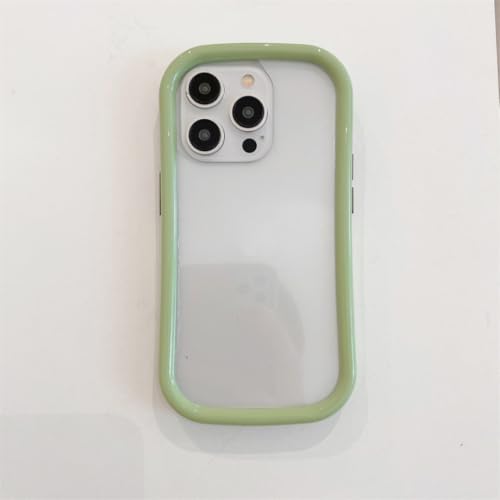 Coque verte iPhone 13 antichoc transparente en acrylique coloré