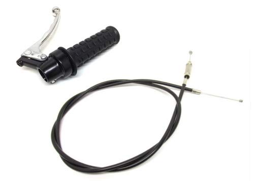 Gasgriff Mit Bremshebel Für Simson & Mopeds - Robustes Metall (Rechts)