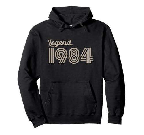 Leyenda 1984 – Estilo Vintage Año Nacimiento Milestone Cumpleaños Sudadera con Capucha