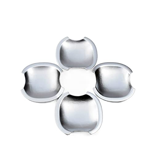 Caches chromés de poignée de porte Nissan Qashqai J10 anti-rayure protection style bowl