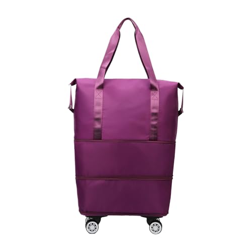 Expandable Luggage | Lightweight Travel Bag With Wheels | Foldable Suitcase | Rolling Large Capacity Travel Organizer For Business Trip, Weekend Vacation, Family Holiday, Portable Gear