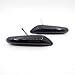 Xinctai 2PCS Smoke Lens Dynamic Flowing Sequential LED Side Marker Light Turn Signal Lamp for BMW E60 E61 E90 E91 E92 E93 E81 E82 E88 E46 E83 E84 1/3/5/X3/X1 Series