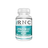 Richardson Nutritional Center Supplements B15 Complete Extra Strength, Pangamic Acid, with TMG, DMG 500mg 90 VCapsules Supports Healthy Oxygen Energy Levels Vitamins