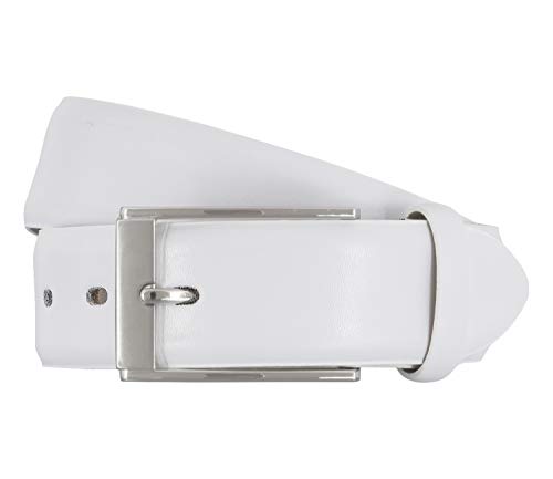 Photo de LLOYD Ceinture en cuir Ceinture hommes blanc 375, Länge:90 cm, Farbe:weiß
