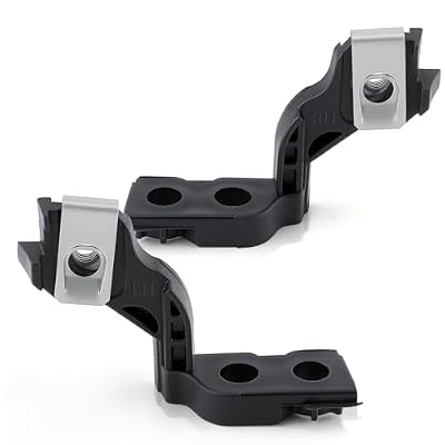 2Pcs Driver Side& Passenger Side Headlight Lamp Mount Brackets Compatible with Ford Fusion 2017 2018 2019 2020 HS7Z13A005B HS7Z13A004B