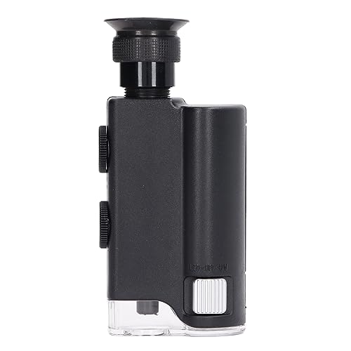Image of Topyond Gemological Portable Microscope with 200x to 240x Optical Zoom and UV Light Digital Microscope Handheld for Jewelry Appraisal