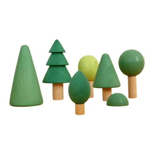 Jeu de construction en bois pour éveil des bébés de 1-2 ans