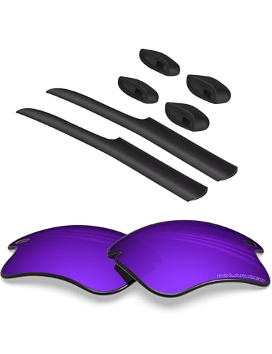 Image of BLAZERBUCK Polarized Replacement Lenses & Sock Kit for Oakley Fast Jacket XL OO9156 Sunglass