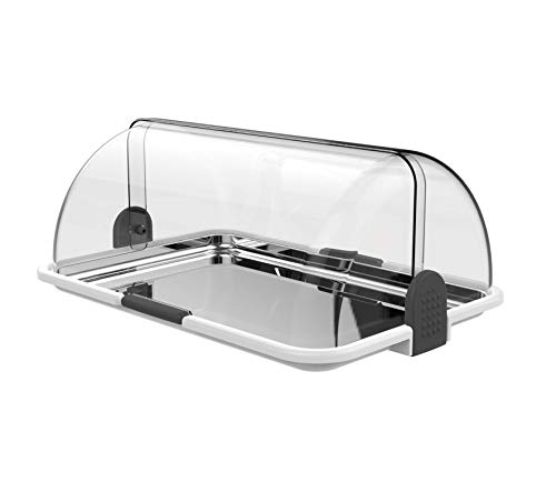 Scopri offerta per BIESSE Classica Polybox Grande con Vassoio Acciaio, Bianco, 46.5 x 31.5 x 19.5 cm