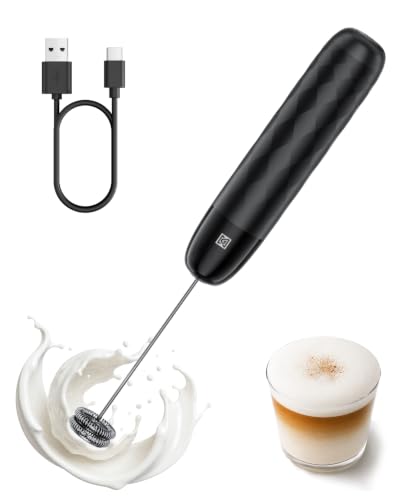 Image of Maestri House Rechargeable Milk Frother, LunaFro Mini with Detachable Wand
