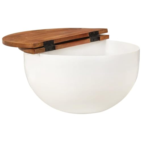 Table basse salon haut de gamme en bois de récupération massif