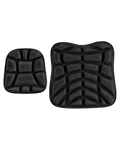 SDZPLM Motorrad-Sitzkissen 3D-Gel, Atmungsaktiv Stoßdämpfender Kissenbezug Komfort Für Universelle Mountainbikes/Adventure-Bikes Motorrad Sitzabdeckung