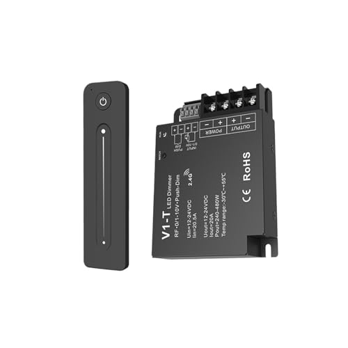 Télécommande de lumière monochrome LED tactile R11 V1-T avec variateur précis 0/1-10V