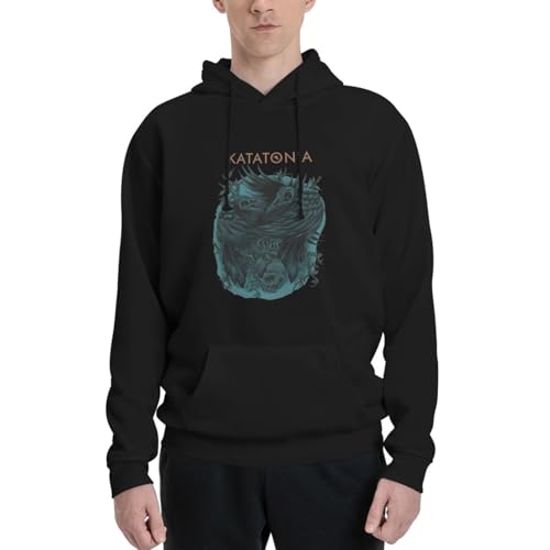 Katatonias Hoodie Casual Fashion Long Sleeve Hooded Sweatshirt Unisex Pullovers Top2