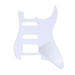 Musiclily Pro 11 Trous Strat HSS Floyd Bridge Cut Guitare Pickguard Gaucher Style Moderne pour American/Mexique… - Les Beatles, Paul McCartney, John Lennon, RIngo Starr, George Harrison Musiclily Pro 11 Trous Strat HSS Floyd Bridge Cut Guitare Pickguard Gaucher Style Moderne pour American/Mexique… – Image 2