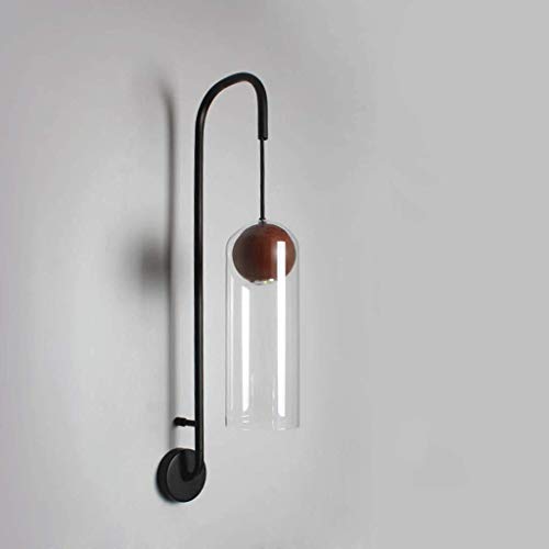 Lámpara de cristal transparente con diseño retro e iluminación LED eficiente 3