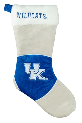 FOCO Kentucky Wildcats Christmas Stocking – Plush Limited Edition Holiday Stocking – Show Your Team Spirit to Santa This Holiday Season with Officially Licensed NCAA Fan Decorations