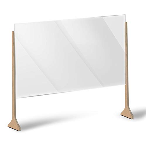 Realizzata con profili in forex verniciato + pannello in policarbonato (Plexiglass) trasparente da 2mm.