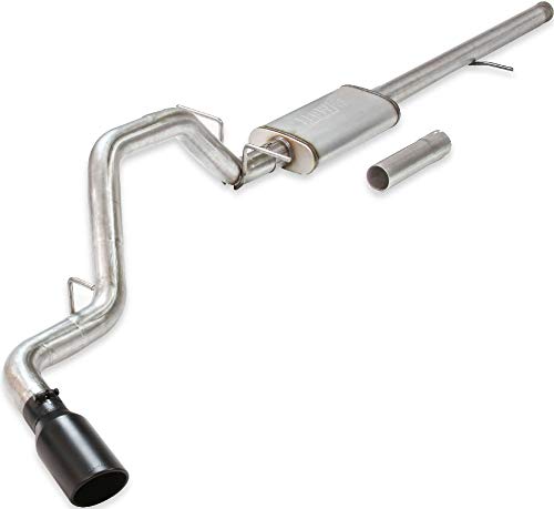 NEW FLOWMASTER FLOWFX CAT-BACK EXHAUST SYSTEM,3" TUBES,4.5" BLACK CERAMIC TIPS,COMPATIBLE WITH 2014-2018 CHEVR𐐄LET SILVERADO 1500