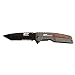 Smith & Wesson M&P Bodyguard 8.07in S.S Folding Knife with 3.5in Serrated Tanto Point Blade and Aluminum Handle for Outdoor, Tactical, Survival and EDC