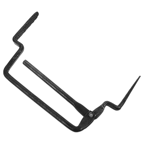 Alipis Pinza di Sollevamento per Mattoni in Acciaio Robusto Morsetto Regolabile Multiuso Design Allargato per Lavoro in Cantiere e Giardinaggio Morsetto per Blocchi da Costruzione